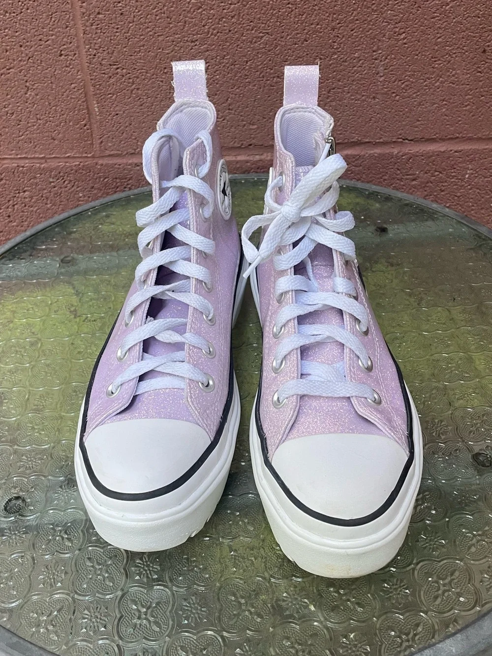 Converse Chuck Taylor Lugged Lift Platform High Sneakers Size 5 Youth